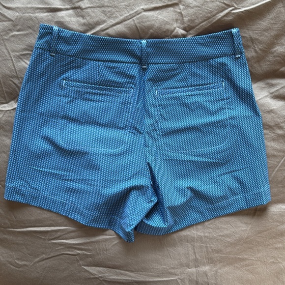 Spanx Sunshine Golf Shorts Blue Multi size M - Picture 4 of 4